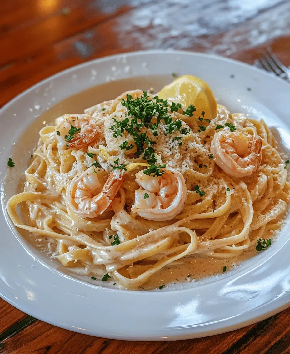 Creamy Garlic Shrimp Pasta has become a beloved dish among seafood enthusiasts and pasta lovers alike. This dish elegantly combines the rich flavors of garlic and cream with succulent shrimp, making it a favorite for both weeknight dinners and special occasions. Its popularity can be attributed to its delectable taste and the seamless blend of textures—creamy, tender pasta and juicy shrimp come together in a way that's incredibly satisfying.