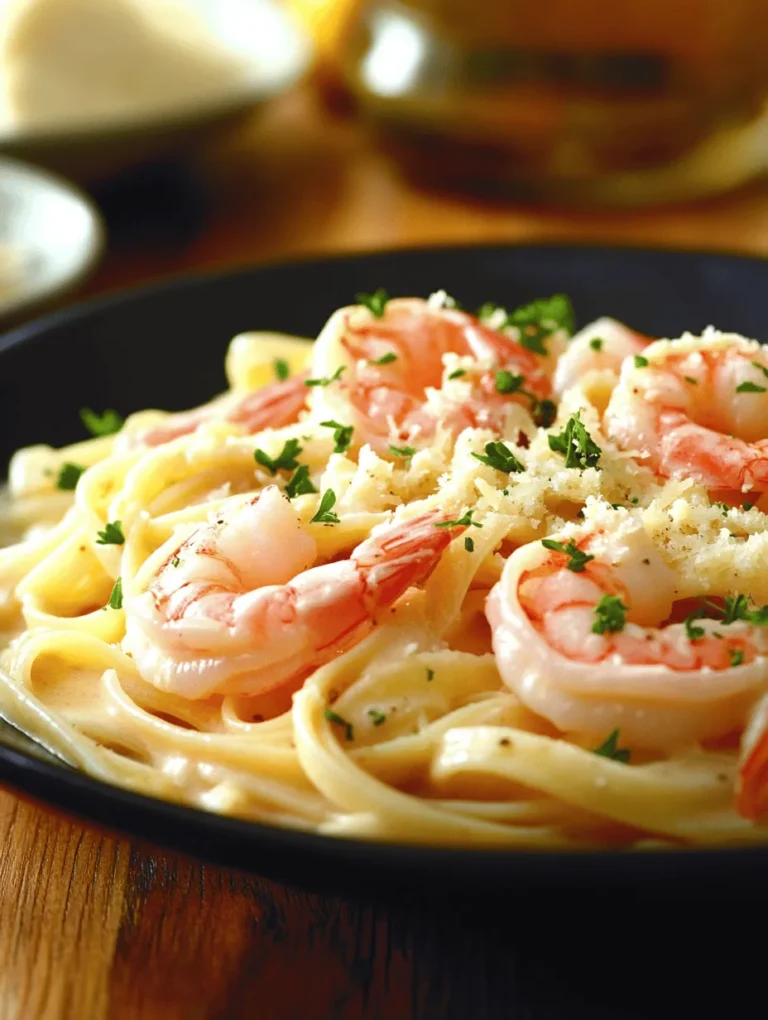 Creamy Garlic Shrimp Pasta has become a beloved dish among seafood enthusiasts and pasta lovers alike. This dish elegantly combines the rich flavors of garlic and cream with succulent shrimp, making it a favorite for both weeknight dinners and special occasions. Its popularity can be attributed to its delectable taste and the seamless blend of textures—creamy, tender pasta and juicy shrimp come together in a way that's incredibly satisfying.