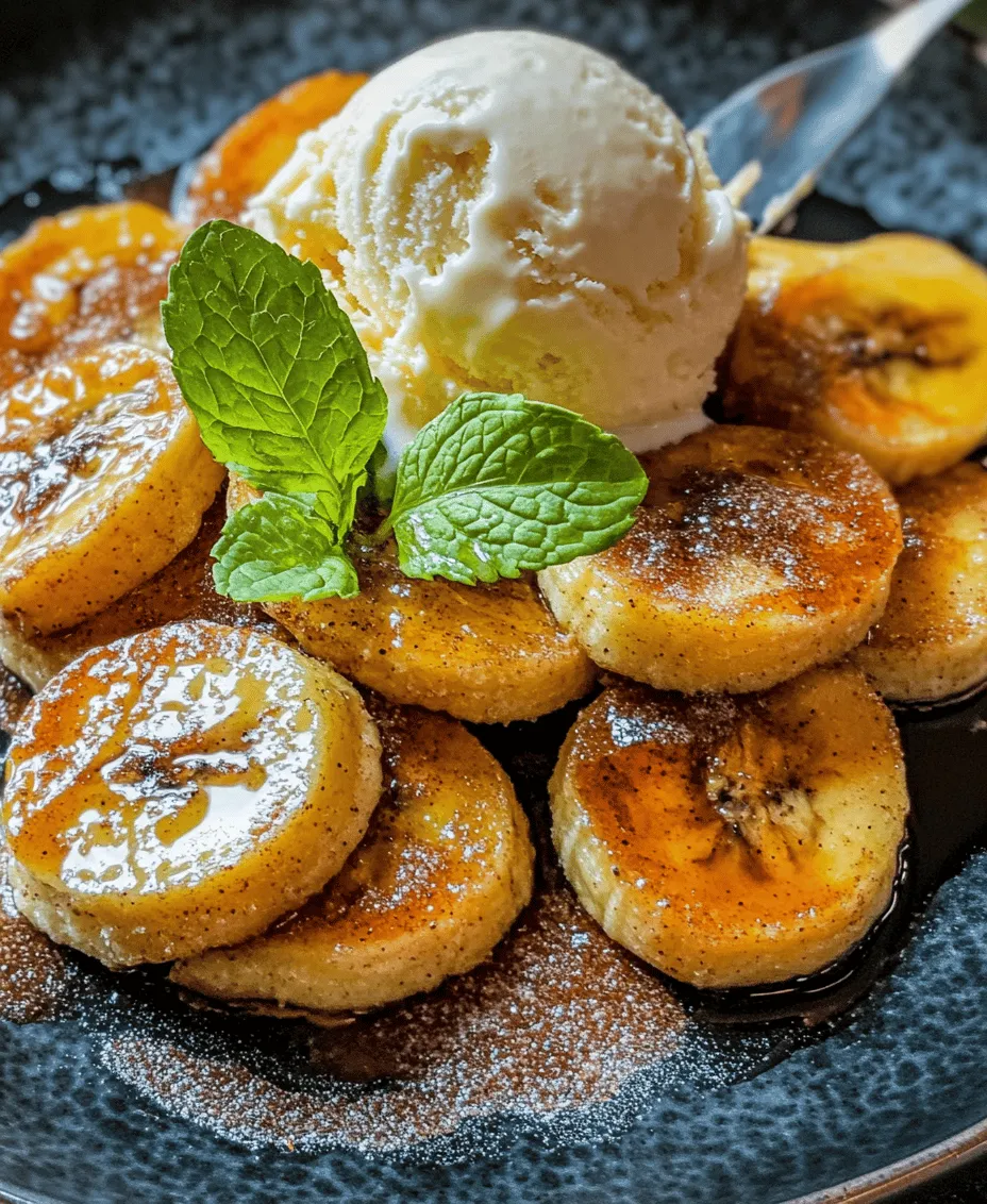 Sweet & Spicy Pan Fried Cinnamon Bananas are a delightful dessert that marries the natural sweetness of ripe bananas with the warm, comforting flavors of cinnamon and nutmeg. This simple yet indulgent dish can elevate your everyday meals or serve as a standout treat for special occasions. Not only are these pan-fried bananas incredibly satisfying, but they also come together in under 10 minutes, making them a perfect option for those craving a quick, easy, and delicious dessert.