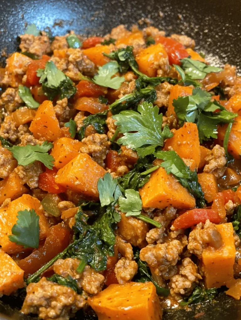 In the world of quick and nutritious meals, the Ground Turkey Sweet Potato Skillet stands out as a shining example of health-conscious comfort food. This harmonious combination of lean ground turkey, vibrant sweet potatoes, and a medley of colorful vegetables creates a dish that not only satisfies the taste buds but also nourishes the body. Perfect for busy weeknights or meal prep, this skillet recipe is not only easy to prepare but also delivers on flavor, making it an ideal choice for families and individuals alike.
