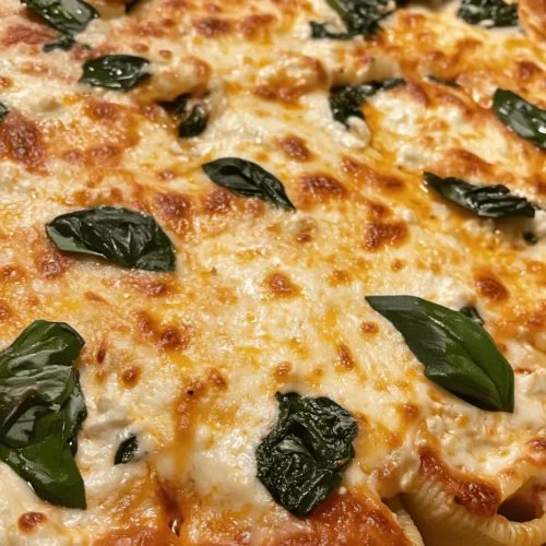 Welcome to the delightful world of Italian cuisine, where comforting flavors and hearty textures come together in an extraordinary dish: Spinach & Ricotta Dreamy Shells. This recipe is not just a meal; it’s a celebration of vibrant tastes and fresh ingredients that will leave your taste buds singing. The combination of creamy ricotta and tender spinach, all nestled within the embrace of jumbo pasta shells, creates a dish that is as visually appealing as it is delicious.