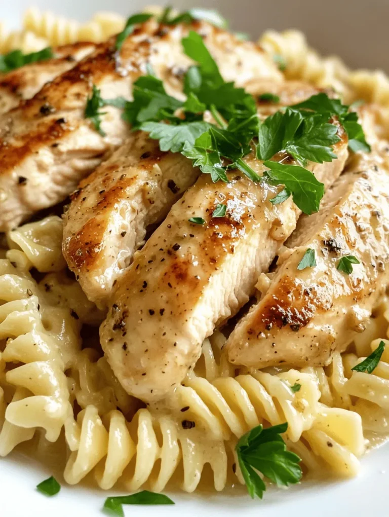 If you’re searching for a dish that combines rich flavors, comforting creaminess, and a touch of elegance, look no further than creamy garlic butter chicken and rotini in Parmesan sauce. This delightful recipe marries tender pieces of chicken with perfectly cooked rotini pasta, enveloped in a luscious, garlicky sauce that’s sure to please even the pickiest of eaters. The appeal of this dish lies not only in its flavor but also in its simplicity and speed of preparation, making it an ideal choice for busy weeknights when you want to whip up something delicious without spending hours in the kitchen.