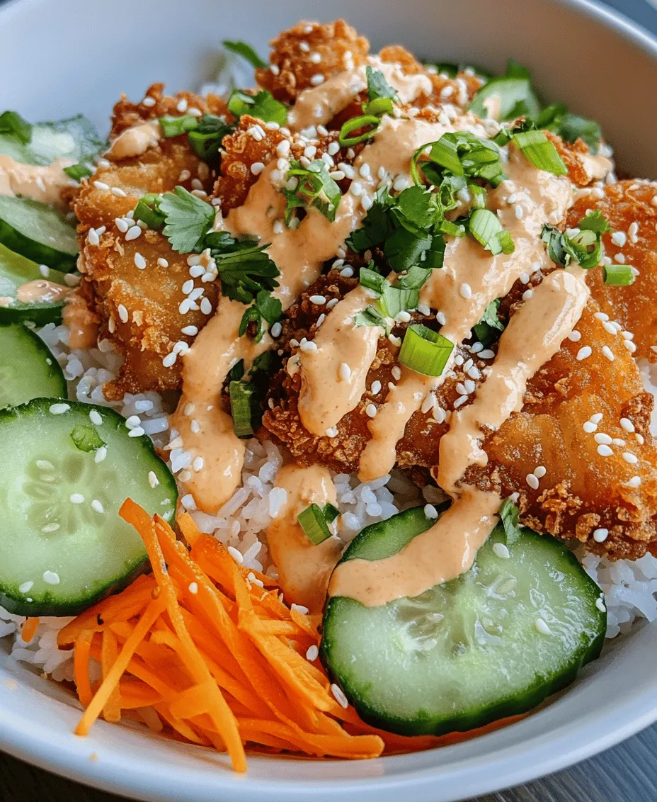 The Bang Bang Chicken Bowl is a vibrant and mouthwatering dish that has captured the hearts (and appetites) of food lovers everywhere. Combining succulent chicken with a delightful blend of flavors and textures, this recipe has gained popularity in Asian-inspired cuisine, especially among those looking for a satisfying meal that doesn't compromise on taste. With juicy chicken, colorful vegetables, and a creamy yet spicy sauce, the Bang Bang Chicken Bowl is not just a feast for the palate but also a visual delight.