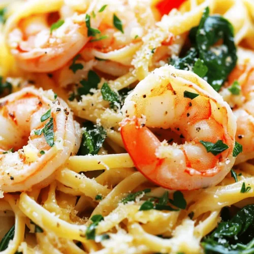 If you are looking for a meal that bursts with flavor yet remains simple to prepare, Zesty Lemon Garlic Shrimp Pasta is the perfect solution. This vibrant dish combines succulent shrimp, aromatic garlic, and the refreshing zing of lemon, offering a delightful culinary experience that can elevate any dining occasion. Whether you are planning a cozy weeknight dinner, a gathering with friends, or even a romantic evening, this recipe fits seamlessly into all contexts. It's not just a meal; it's a celebration of flavors that can transform an ordinary evening into something memorable.