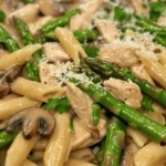 To create the perfect Creamy Mushroom and Asparagus Chicken Penne, it’s essential to understand the role that each ingredient plays in the dish. Below, we’ll explore the key components that make this recipe unique and delicious.