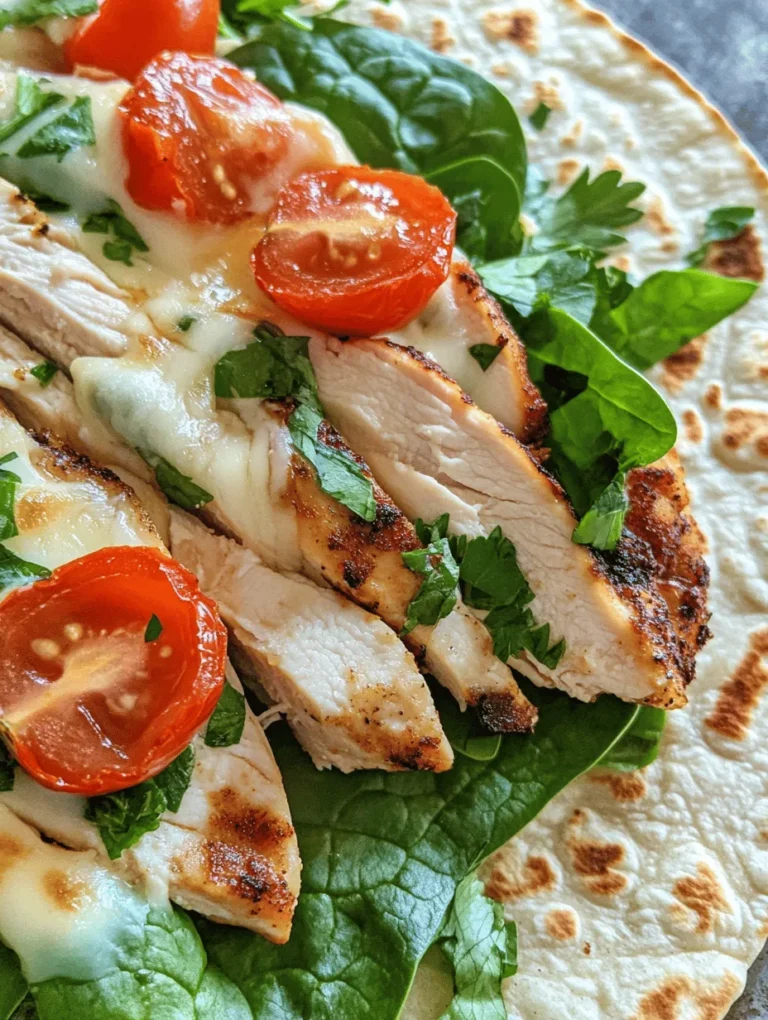 When it comes to crafting the perfect Cheesy Garlic Chicken Wraps, the quality of your ingredients can make all the difference. Let's delve into the primary components that contribute to the deliciousness of this dish.