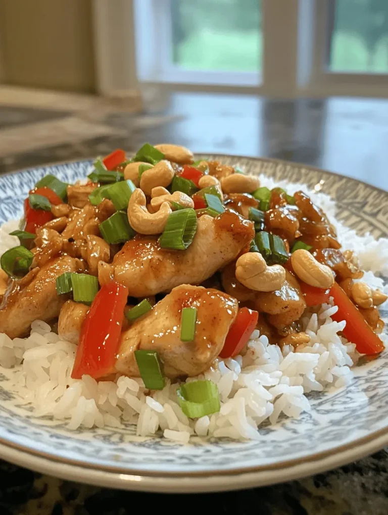 Discover the delightful flavors of a homemade dish that rivals your favorite takeout – Better-Than-Takeout Cashew Chicken. This vibrant and savory recipe is not only simple to prepare but also bursting with wholesome ingredients like tender chicken thighs, colorful bell peppers, and crunchy cashews. As we explore the steps to create this mouthwatering meal, you'll learn about the balance of flavors and textures that make this dish a standout. Whether you're looking for a quick weeknight dinner or a dish to impress guests, this recipe is sure to satisfy your cravings.