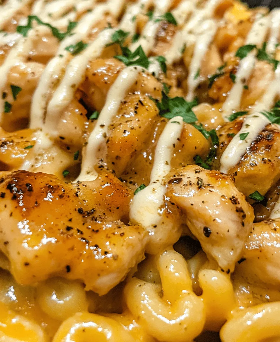 To create the Creamy Honey Pepper Chicken Mac and Cheese Delight, it’s essential to understand the role of each ingredient in the recipe. Let's break down the components that make this dish not only delicious but also uniquely satisfying.