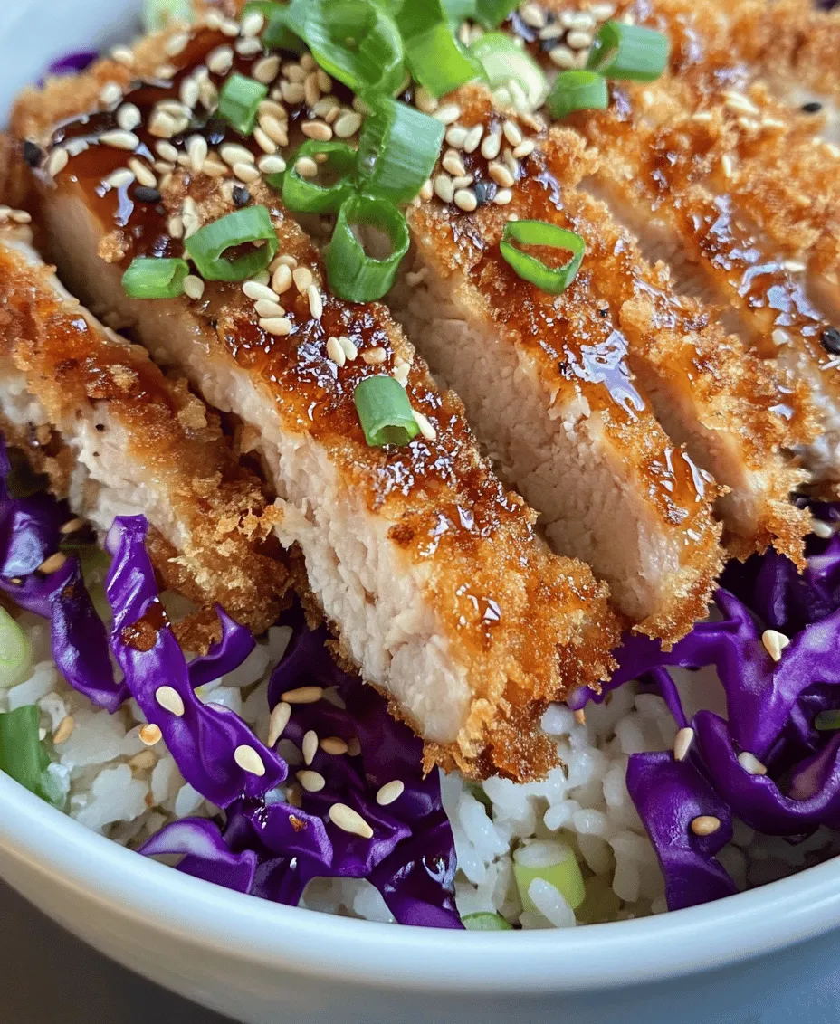 If you’re a fan of hearty, satisfying meals that offer an exciting combination of textures and flavors, then look no further than Crunchy Crispy Katsu Bowls. This delightful dish, rooted in Japanese cuisine, brings together juicy pieces of katsu—typically breaded and fried meat—served on a bed of fluffy rice and topped with fresh vegetables. The dish is not just visually appealing; it’s a celebration of contrasts: the crispy katsu, the chewy rice, and the tangy, rich tonkatsu sauce create an unforgettable dining experience.