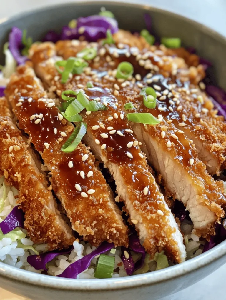 If you’re a fan of hearty, satisfying meals that offer an exciting combination of textures and flavors, then look no further than Crunchy Crispy Katsu Bowls. This delightful dish, rooted in Japanese cuisine, brings together juicy pieces of katsu—typically breaded and fried meat—served on a bed of fluffy rice and topped with fresh vegetables. The dish is not just visually appealing; it’s a celebration of contrasts: the crispy katsu, the chewy rice, and the tangy, rich tonkatsu sauce create an unforgettable dining experience.
