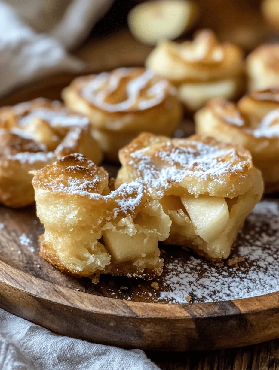 Apple fritters are a beloved classic that evokes nostalgia in many, often reminding us of cozy family gatherings, bustling county fairs, or the comforting smell of sweets wafting through the kitchen on a crisp autumn day. These delightful treats combine the warm, sweet flavors of fresh apples with the lightness of a fluffy dough, often finished with a dusting of powdered sugar or a drizzle of glaze. They are a perfect blend of texture and taste, making them a popular choice for dessert lovers and casual snackers alike.
