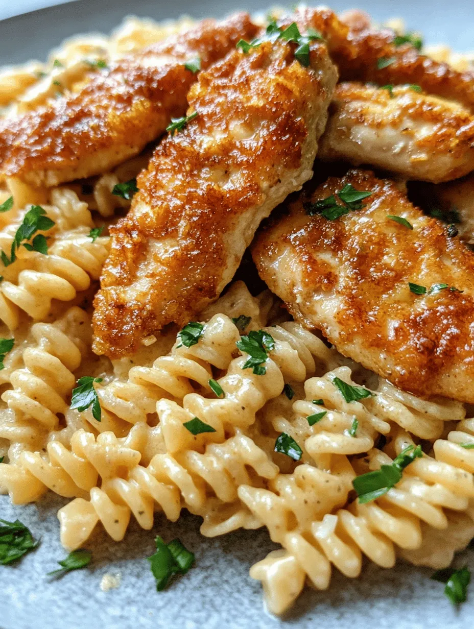 When it comes to comfort food, few dishes can compete with creamy pasta, and this Creamy Garlic Butter Chicken & Rotini in Parmesan Sauce is a perfect example. Imagine tender chicken paired with perfectly cooked rotini pasta, all enveloped in a luscious, savory sauce that is rich in flavor and creamy in texture. This dish is not only a delightful treat for your taste buds but also a comforting hug in a bowl that makes any meal feel special.