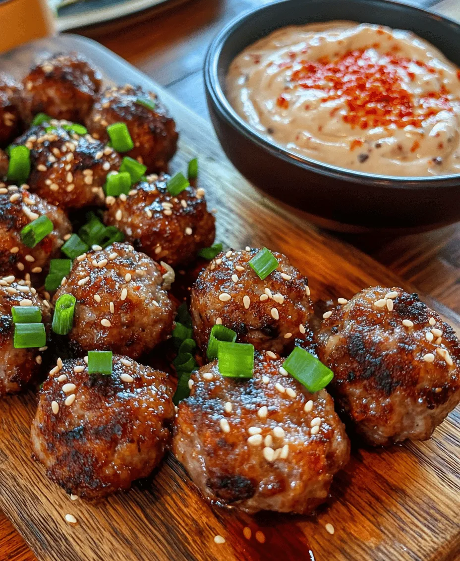 Explore the exciting world of Korean cuisine with this delectable recipe for Korean BBQ Meatballs paired with a zesty spicy mayo dip. This dish beautifully combines the savory flavors of traditional Korean ingredients with the comfort of homemade meatballs, making it a perfect appetizer or main dish for any occasion. The popularity of Korean BBQ has soared in recent years, captivating taste buds with its unique balance of sweet, spicy, and savory notes. By preparing these Korean BBQ meatballs in your kitchen, you can experience the vibrant flavors of Korea without needing to visit a restaurant.