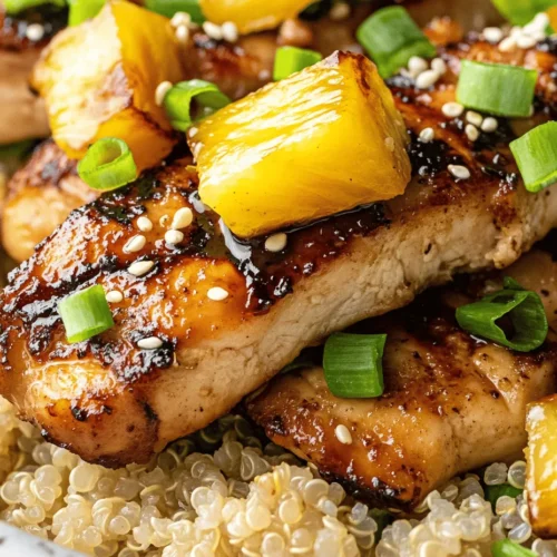 Welcome to a culinary adventure that whisks you away to the sun-kissed shores of tropical paradise! In this article, we will delve into the delicious world of Tropical Pineapple-Glazed Chicken, a dish that beautifully marries juicy chicken breasts with a vibrant, sweet-savory glaze inspired by the tropics. This recipe not only tantalizes your taste buds but also offers a healthful and colorful option for any meal, making it perfect for weeknight dinners or special occasions alike.