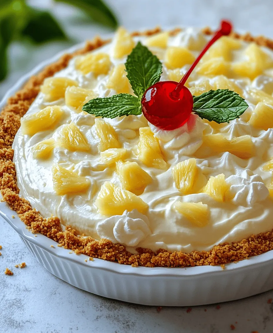 If you're searching for a dessert that marries simplicity with an explosion of flavor, look no further than the No Bake Pineapple Cream Delight. This delightful treat has captivated taste buds everywhere with its refreshing tropical flair and creamy texture. Perfect for warm weather gatherings or as a light finish to any meal, this dessert stands out as a crowd-pleaser that's both easy to make and deliciously satisfying.