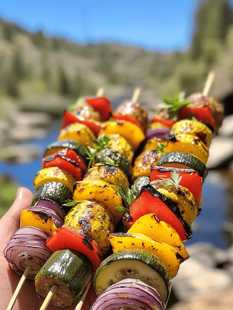 In the world of quick and delicious meals, Zesty Chicken Sausage & Veggie Skewers stand out as a vibrant and flavorful option. These skewers not only offer a delightful combination of textures and tastes but are also incredibly easy to prepare. Perfect for weeknight dinners, weekend barbecues, or even meal prepping, this recipe embodies a balance of nutrition and flavor that is sure to satisfy your cravings. The burst of flavors from the zesty chicken sausage combined with the natural sweetness of grilled vegetables creates an irresistible dish that will have everyone asking for seconds.
