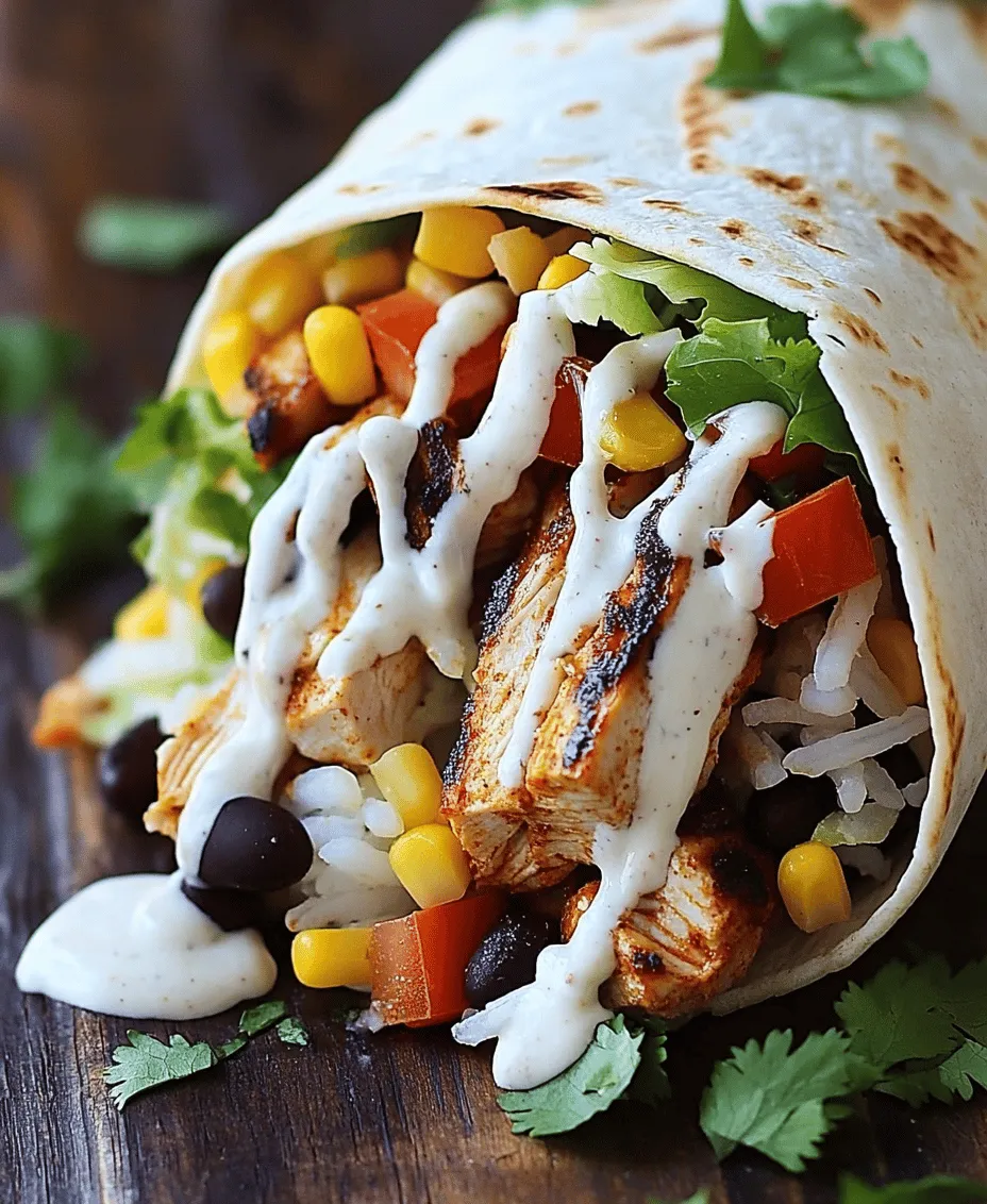 Welcome to the world of delicious, quick meals that cater to busy lifestyles and casual gatherings. The Easy Chipotle Ranch Grilled Chicken Burrito is a culinary gem that not only satisfies hunger but also delights the taste buds with its fusion of bold flavors. Imagine tender grilled chicken enveloped in a soft tortilla, all enhanced by the zesty, creamy goodness of chipotle ranch dressing. This dish is perfect for weekday dinners when time is limited, yet the craving for something delicious is strong.
