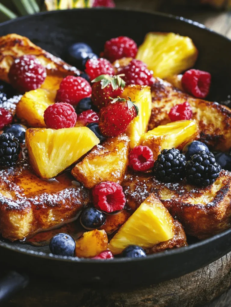 When it comes to breakfast, few dishes evoke the same warmth and comfort as French toast. However, if you’re looking to elevate your morning routine and indulge in something truly special, our Hawaiian Roll French Toast recipe is the perfect solution. This delightful fusion of sweet and savory will brighten even the gloomiest mornings and transform your breakfast table into a tropical paradise.