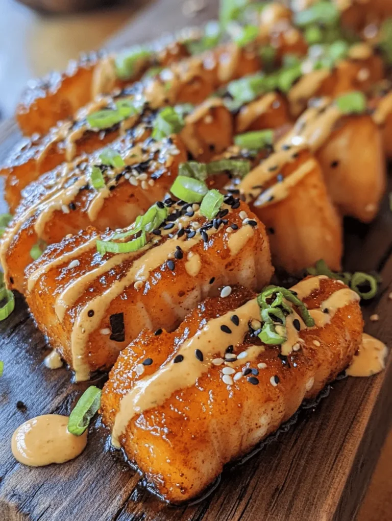 If you're on the lookout for a dish that combines crispy texture, bold flavors, and health benefits, look no further than Crispy Bang Bang Salmon Bites. This delightful appetizer is not only visually appealing but also packs a punch with its unique combination of spices and a creamy, zesty sauce. Perfect for gatherings or a quick weeknight meal, these salmon bites are bound to impress both family and friends alike.