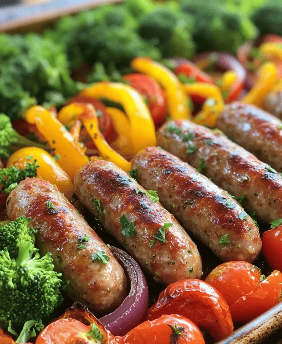 In today’s fast-paced world, one-pan meals have gained immense popularity, providing a convenient solution for busy families and meal prep enthusiasts. These dishes not only save time on cooking and cleanup but also allow for a harmonious blend of flavors, making them a favorite in kitchens everywhere. One standout recipe that perfectly embodies these qualities is the Sizzling Sheet Pan Sausage & Veggies. This hearty meal combines the savory goodness of Italian sausages with a vibrant assortment of fresh vegetables, resulting in a dish that is both delicious and nutritious.