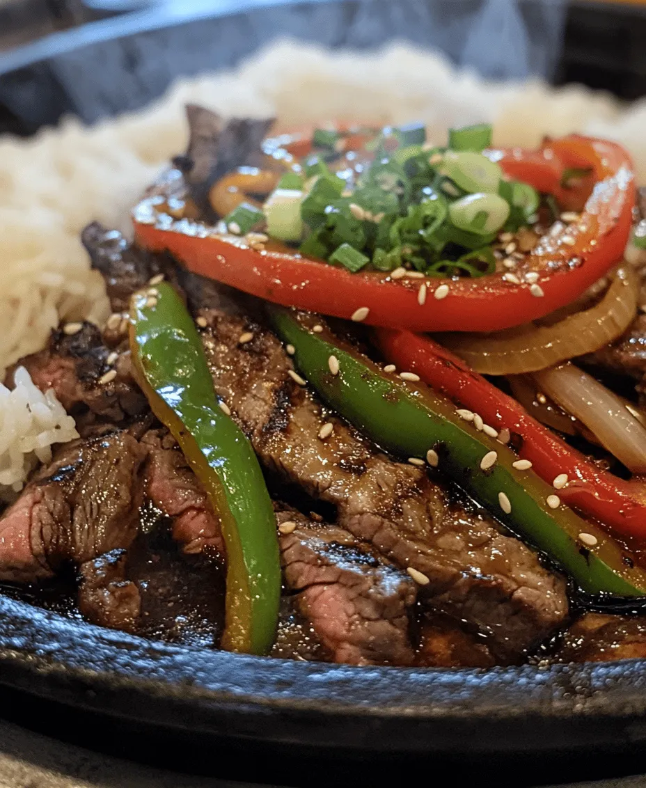 Sizzling Pepper Steak with Onions is not just a meal; it's an experience that tantalizes the senses. This dish combines tender slices of steak with vibrant, colorful vegetables, all tossed together in a savory, aromatic sauce that fills your kitchen with delightful fragrances. The appeal of this recipe lies in its bold flavors and satisfying textures, making it a favorite among food enthusiasts and busy home cooks alike.