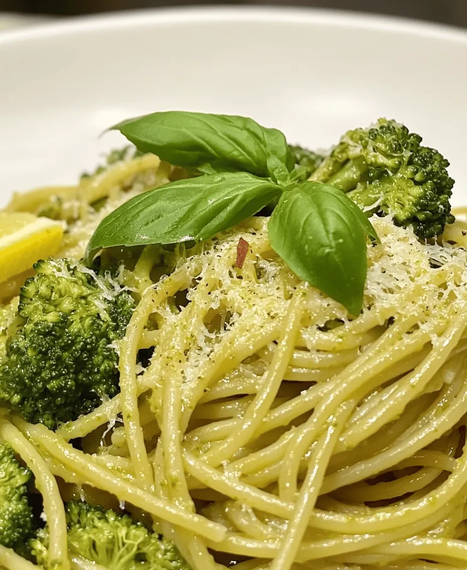 In the ever-evolving world of cooking, where convenience often meets creativity, the Vibrant Green Broccoli Pasta stands out as a delightful fusion of flavor and nutrition. This dish is not only visually appealing with its bright green hues but also embodies the essence of healthy eating without sacrificing taste. As more people gravitate towards wholesome meals that can be prepared in under 30 minutes, this pasta recipe becomes a go-to option for busy weeknights or quick lunches.