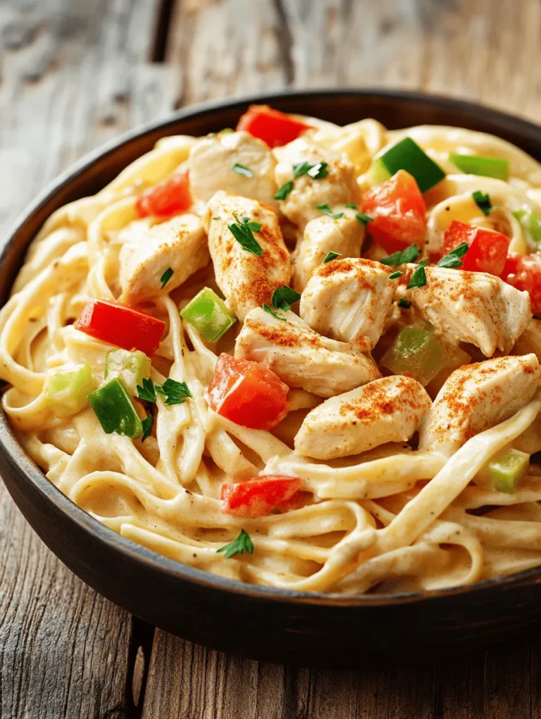 If you’re in search of a dish that combines creamy indulgence with a kick of spice, look no further than Creamy Cajun Chicken Pasta. This dish expertly marries the rich, velvety texture of a creamy sauce with the bold, zesty flavors characteristic of Cajun cuisine. Ideal for busy weeknights or as a standout main course for entertaining, this pasta dish is sure to impress both family and friends alike. The beauty of Creamy Cajun Chicken Pasta lies not only in its flavor but also in its adaptability; it can easily be tailored to suit personal preferences, whether you prefer a milder taste or a spicier kick.