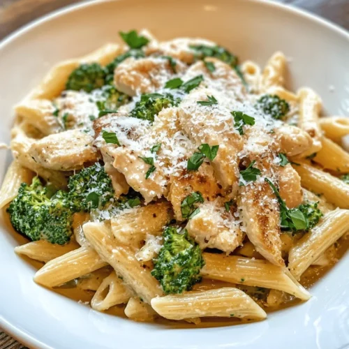 If you’re looking for a comforting dish that brings the family together, look no further than Creamy Broccoli and Chicken Penne. This delightful recipe combines tender chicken, vibrant broccoli, and al dente penne pasta enveloped in a luscious, creamy sauce, making it an irresistible choice for both kids and adults alike. The beauty of this dish lies not only in its comforting flavors but also in its nutritional profile. Packed with lean protein and vegetables, it offers a balanced meal that satisfies cravings without compromising health.