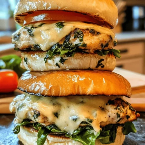 The allure of a juicy burger is hard to resist, but when you can elevate that classic experience with the rich flavors of white cheddar and fresh spinach, it becomes something truly special. This White Cheddar & Spinach Chicken Burger recipe combines the tenderness of ground chicken with the creaminess of cheese and the nutritious benefits of spinach, making it a delicious and wholesome choice for any meal. This recipe not only caters to the cravings of burger lovers but also appeals to those seeking healthier alternatives without compromising on taste.