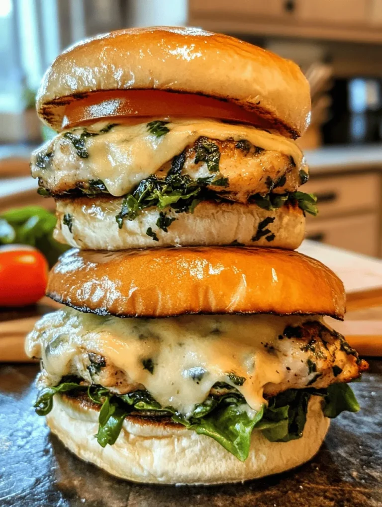 The allure of a juicy burger is hard to resist, but when you can elevate that classic experience with the rich flavors of white cheddar and fresh spinach, it becomes something truly special. This White Cheddar & Spinach Chicken Burger recipe combines the tenderness of ground chicken with the creaminess of cheese and the nutritious benefits of spinach, making it a delicious and wholesome choice for any meal. This recipe not only caters to the cravings of burger lovers but also appeals to those seeking healthier alternatives without compromising on taste.