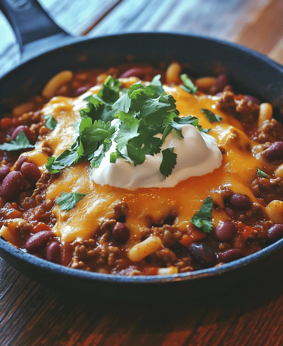 When it comes to comfort food, few dishes evoke the same warm and cozy feelings as a hearty bowl of Cheesy Chili Mac. This dish encapsulates the essence of comfort food—simple, satisfying, and utterly delicious. Whether you’re coming home after a long day at work, hosting a family gathering, or simply seeking solace on a chilly evening, Cheesy Chili Mac Delight delivers the kind of nourishment that warms both the body and soul.