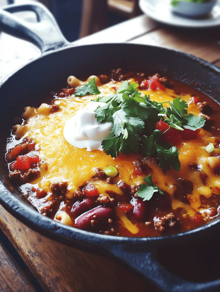 When it comes to comfort food, few dishes evoke the same warm and cozy feelings as a hearty bowl of Cheesy Chili Mac. This dish encapsulates the essence of comfort food—simple, satisfying, and utterly delicious. Whether you’re coming home after a long day at work, hosting a family gathering, or simply seeking solace on a chilly evening, Cheesy Chili Mac Delight delivers the kind of nourishment that warms both the body and soul.