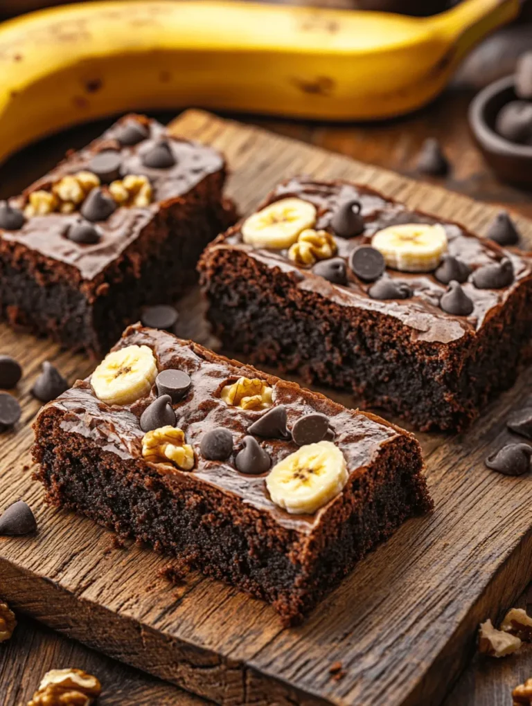 When it comes to baking banana bread brownies, the choice of bananas is crucial. Ripe bananas are essential for achieving the perfect texture and flavor. As bananas ripen, their starches convert into sugars, resulting in a natural sweetness that enhances the overall taste of your brownies. The moisture content of ripe bananas also contributes to the fudgy texture that makes brownies so desirable. When selecting bananas for this recipe, look for those with a deep yellow color and plenty of brown spots, as these indicate optimal ripeness.