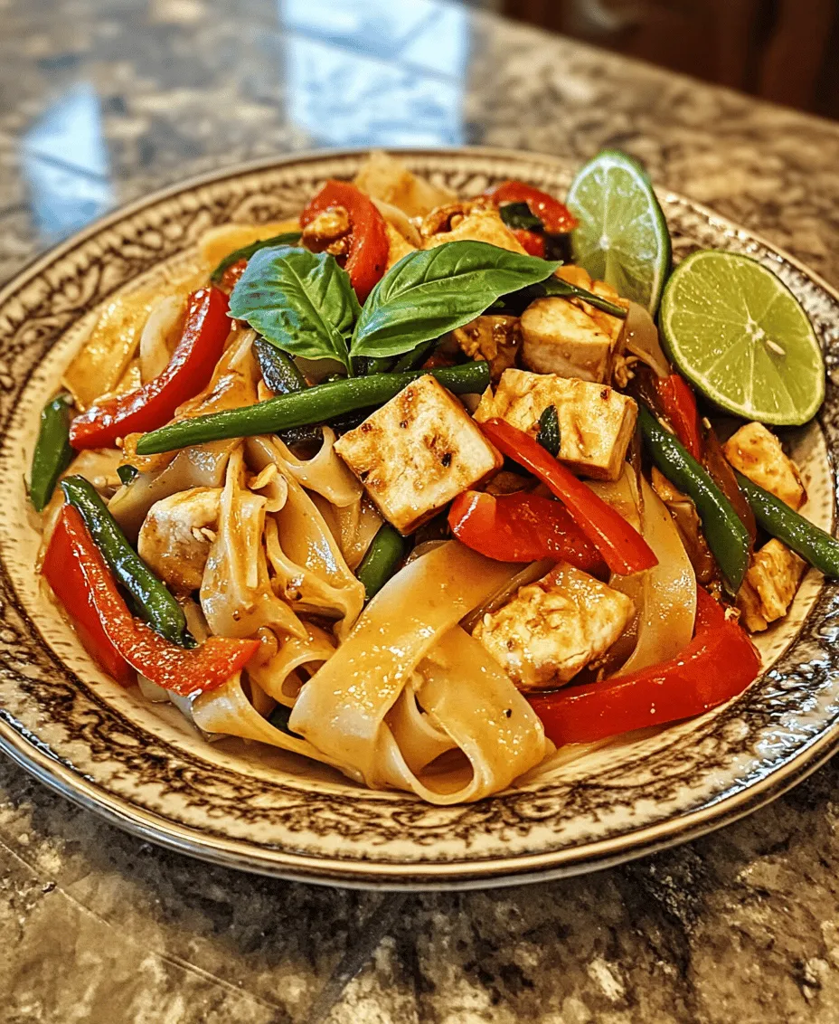 Drunken Noodles, known in Thailand as 
