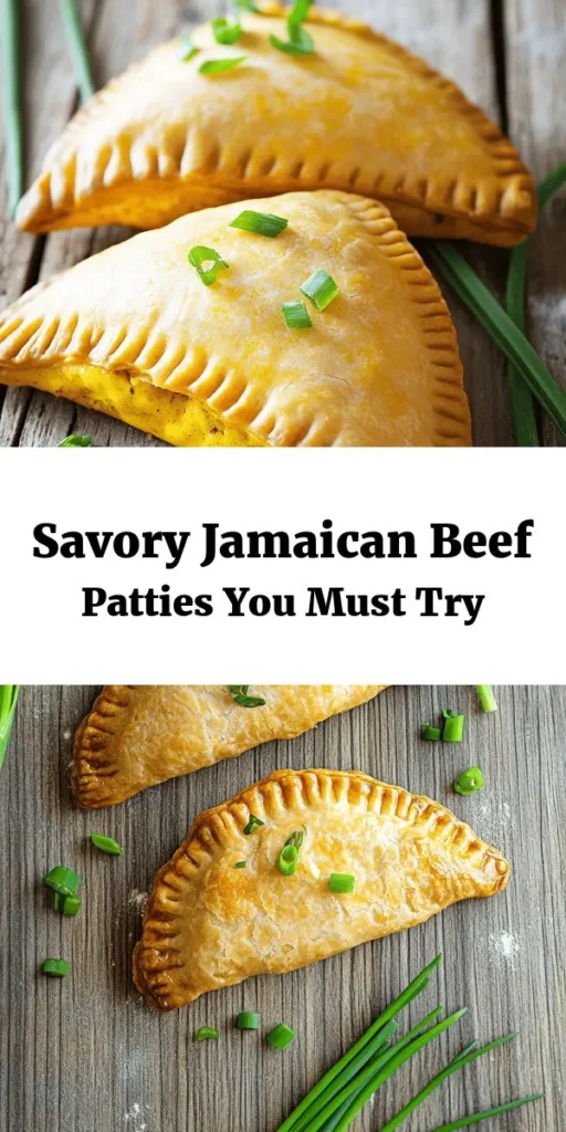 Bring the taste of Jamaica to your kitchen with these delicious beef patties! Made with a golden turmeric-infused dough and a flavorful filling of seasoned ground beef, onions, and spices, these savory treats are perfect for any occasion. Whether you enjoy them as a snack or meal, they're sure to impress. Follow this easy recipe to make 12 mouthwatering patties that are sure to be a hit! Bake, serve warm, and enjoy the flavors of the Caribbean!