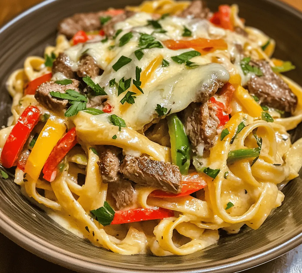 In the realm of family meals, pasta dishes hold a special place. Their versatility, ease of preparation, and ability to satisfy hungry bellies make them a staple in kitchens around the world. From classic spaghetti and meatballs to creamy fettuccine alfredo, the possibilities are endless. However, if you’re looking to take your family dinners to the next level, allow us to introduce you to a delightful fusion that combines two beloved comfort foods: Philly Cheese Steak Pasta. This dish offers a unique twist on traditional pasta recipes, bringing together the rich flavors of the iconic Philly cheese steak and the hearty satisfaction of pasta.