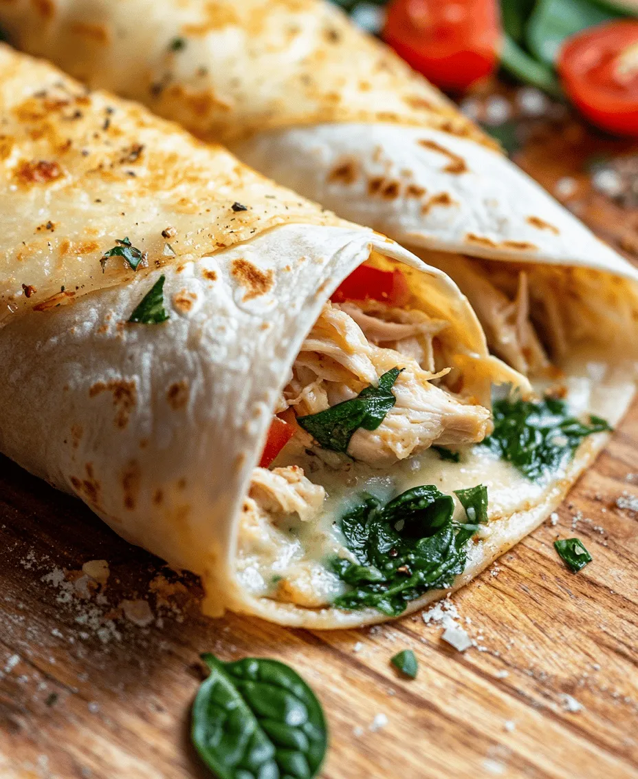 In the fast-paced world we live in, finding quick, nutritious, and flavorful meal options can often feel overwhelming. Enter cheesy garlic chicken wraps—a delightful combination of creamy cheeses, savory chicken, and aromatic garlic, all wrapped up in a soft tortilla. Perfect for busy weeknights or casual gatherings with friends and family, these wraps offer a satisfying meal that’s easy to prepare and customize according to individual preferences.