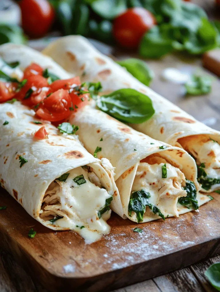 In the fast-paced world we live in, finding quick, nutritious, and flavorful meal options can often feel overwhelming. Enter cheesy garlic chicken wraps—a delightful combination of creamy cheeses, savory chicken, and aromatic garlic, all wrapped up in a soft tortilla. Perfect for busy weeknights or casual gatherings with friends and family, these wraps offer a satisfying meal that’s easy to prepare and customize according to individual preferences.