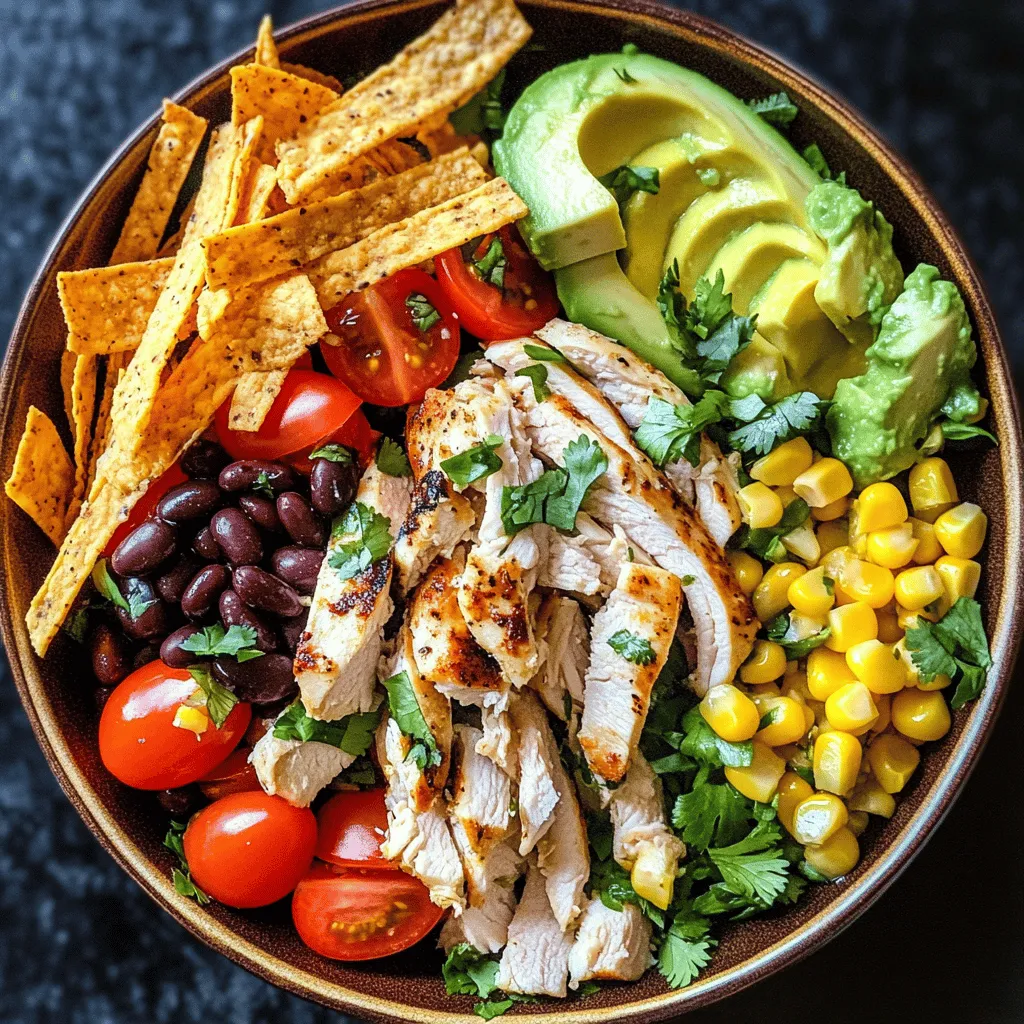 The Quick Southwest Chicken Salad is built around a few key ingredients that not only contribute to its taste but also enhance its nutritional profile. Let’s take a closer look at each component: