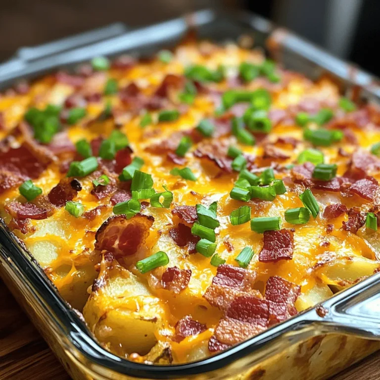 Breakfast casseroles have become a beloved staple in many households, offering a convenient and hearty meal option that can cater to a crowd or provide tasty leftovers for busy mornings. These one-dish wonders are perfect for those who want to enjoy a warm, fulfilling breakfast without the hassle of cooking individual plates. Among the myriad of breakfast casserole recipes, the Cheesy Bacon Potato Breakfast Casserole stands out with its mouthwatering combination of flavors and textures. Imagine layers of tender potatoes, crispy bacon, and gooey cheese baked to perfection, making it a true breakfast delight.