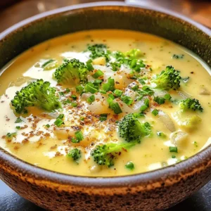 There’s something inherently comforting about a warm bowl of soup, especially on a chilly day or during those moments when you need a little culinary hug. Enter Cheesy Broccoli Bliss Soup—a delightful concoction that balances the rich creaminess of cheese with the vibrant freshness of broccoli. This soup is a crowd-pleaser, appealing to both adults and children alike, making it the perfect addition to family dinners or a cozy night in.