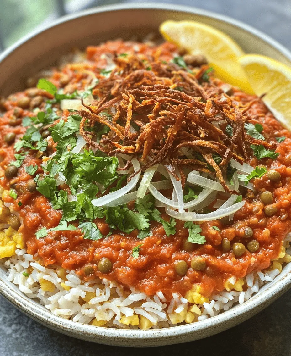 Understanding the origins of Koshari can enhance your appreciation for this dish.