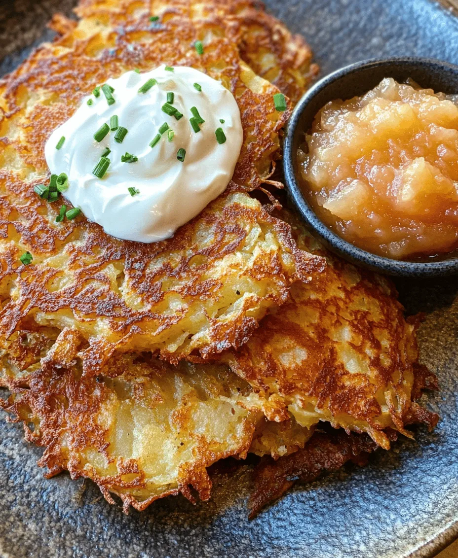 Crispy German potato pancakes, known as Kartoffelpuffer, embody the essence of comfort food in German cuisine. These delightful pancakes are not just a staple dish; they are a cherished part of family gatherings, festive celebrations, and street food markets across Germany. With their golden-brown exterior and soft, tender interior, they offer a satisfying crunch that appeals to all ages. Whether enjoyed during Oktoberfest or as a cozy meal on a chilly evening, Kartoffelpuffer have a unique ability to evoke nostalgia and warmth.