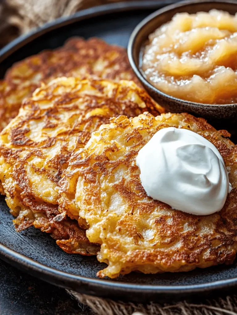 Crispy German potato pancakes, known as Kartoffelpuffer, embody the essence of comfort food in German cuisine. These delightful pancakes are not just a staple dish; they are a cherished part of family gatherings, festive celebrations, and street food markets across Germany. With their golden-brown exterior and soft, tender interior, they offer a satisfying crunch that appeals to all ages. Whether enjoyed during Oktoberfest or as a cozy meal on a chilly evening, Kartoffelpuffer have a unique ability to evoke nostalgia and warmth.