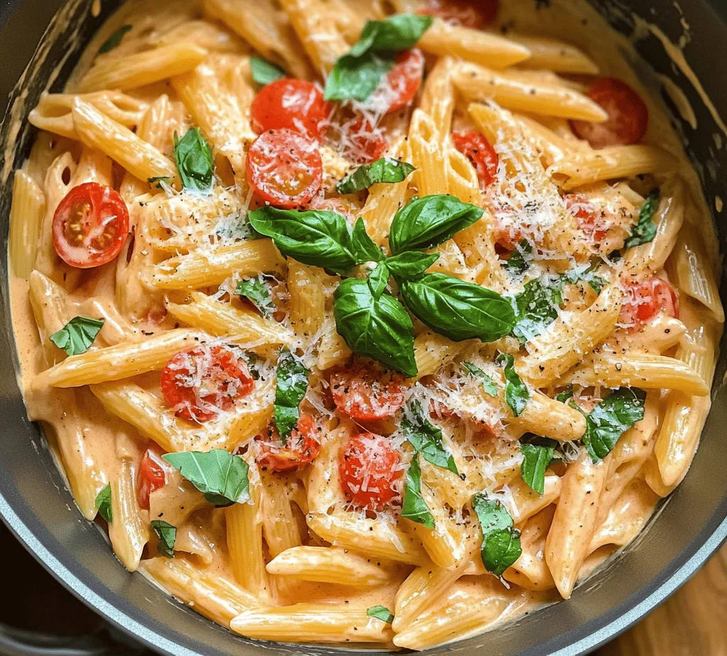In the fast-paced world we live in, finding time to prepare a delicious and satisfying meal can be challenging. Between busy work schedules, family commitments, and social obligations, it often feels like there’s little time left for cooking. Fortunately, the Easy One Pot Creamy Tomato Pasta recipe comes to the rescue, offering a delightful dish that is both comforting and quick to make. This recipe not only saves time on cleanup but also brings together the rich flavors of a creamy sauce and fresh tomatoes, making it a perfect weeknight dinner that everyone in the family will love.
