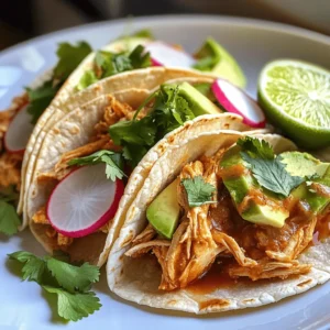Chicken Tinga is a beloved dish that hails from the Puebla region of Mexico, celebrated for its rich flavors and comforting textures. This traditional recipe showcases the beautiful balance of smoky, spicy, and savory elements that characterize Mexican cuisine. The heart of Chicken Tinga lies in its tender chicken, which is cooked to perfection and enveloped in a vibrant sauce made from tomatoes, spices, and chipotle peppers. The dish serves as the perfect filling for tacos, offering a satisfying meal that is equally delicious and simple to prepare at home.