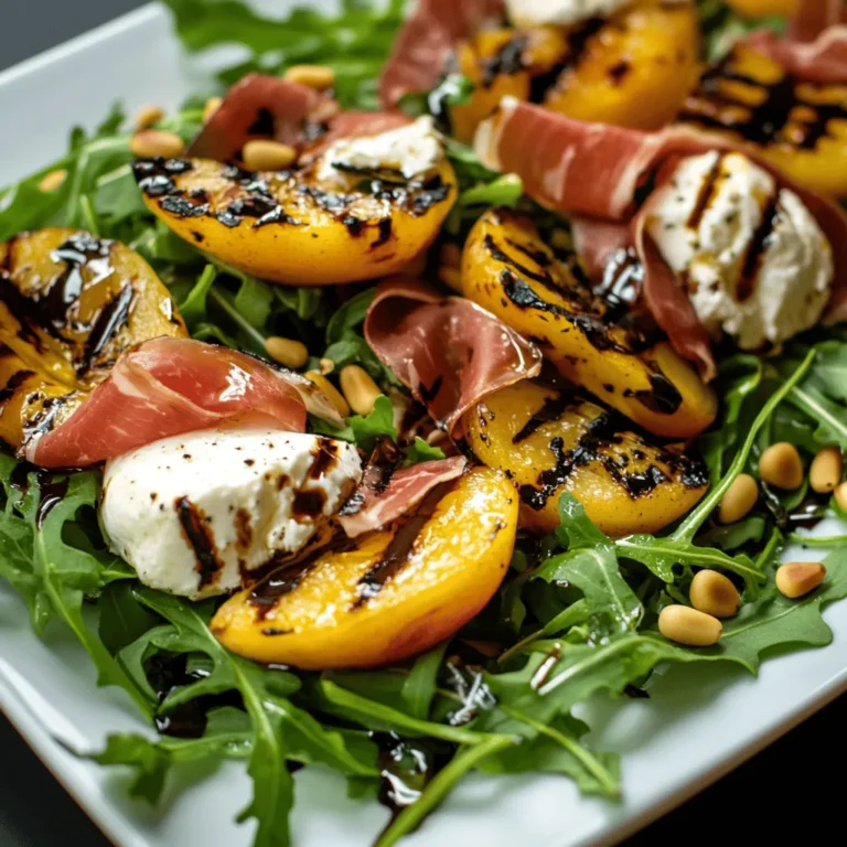 As the warm rays of summer shine down, salads become a staple on dining tables across the globe. There's something refreshing about a vibrant, seasonal salad that showcases the best produce of the season. Among the many delightful options, the Grilled Nectarine Burrata Prosciutto Salad stands out as a celebration of summer flavors. This dish is not only visually stunning but also an explosion of taste, offering a delightful balance of sweet, creamy, salty, and fresh elements.