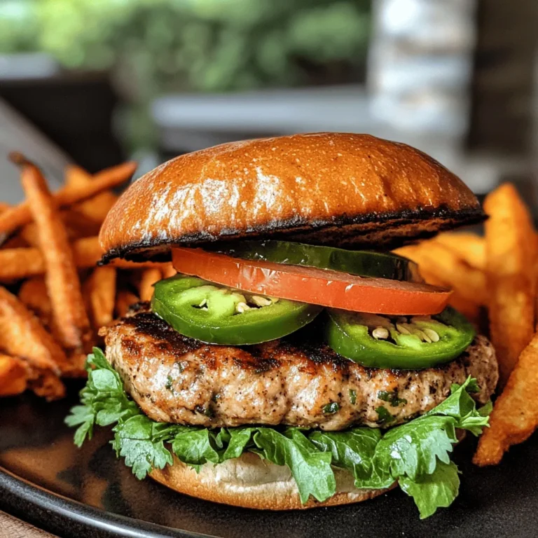 In recent years, turkey burgers have surged in popularity as a healthier alternative to traditional beef burgers. With a growing emphasis on nutrition and wellness, many home cooks and food enthusiasts are seeking out options that deliver on taste without compromising health. Enter the Spicy & Savory Jalapeño Turkey Burgers—a bold, flavorful twist on the classic burger that perfectly balances health and taste. These burgers not only satisfy your cravings but also offer a spicy kick that elevates your grilling game, making them ideal for casual summer barbecues, weeknight dinners, or even meal prep for the week ahead.