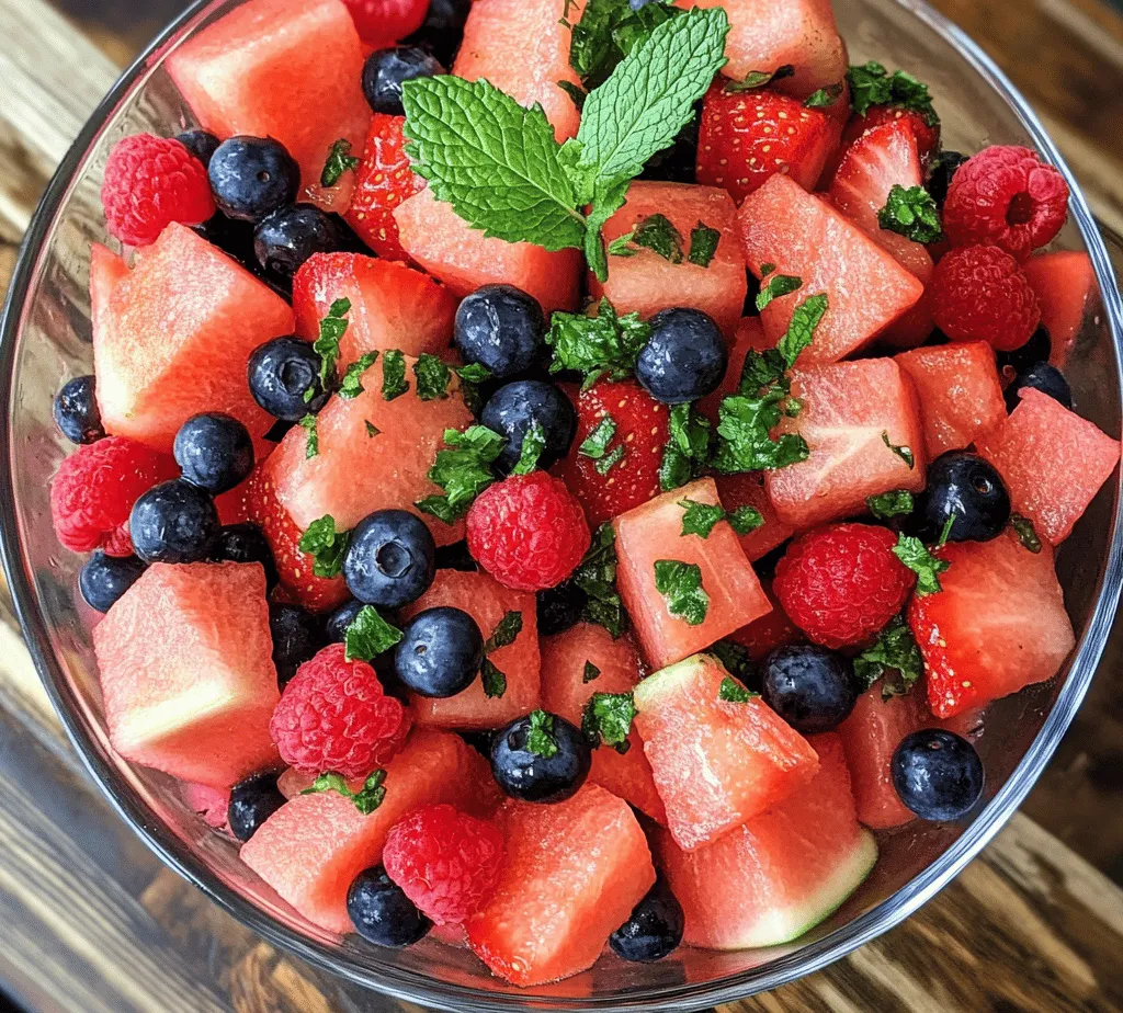 As the warm sun begins to shine and the days grow longer, there’s nothing quite as satisfying as a refreshing salad that captures the essence of summer. Salads are not only versatile and easy to prepare, but they also offer a fantastic way to incorporate seasonal fruits into your diet, providing both health benefits and vibrant flavors. When it comes to summer salads, the Watermelon Berry Bliss Salad stands out as a deliciously light and refreshing option, perfect for picnics, barbecues, or simply as a refreshing treat on a hot day.
