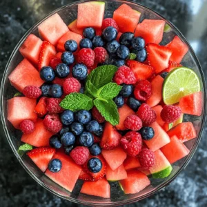As the warm sun begins to shine and the days grow longer, there’s nothing quite as satisfying as a refreshing salad that captures the essence of summer. Salads are not only versatile and easy to prepare, but they also offer a fantastic way to incorporate seasonal fruits into your diet, providing both health benefits and vibrant flavors. When it comes to summer salads, the Watermelon Berry Bliss Salad stands out as a deliciously light and refreshing option, perfect for picnics, barbecues, or simply as a refreshing treat on a hot day.